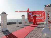 izmir bostanlıda sahilde evlilik teklifi organizasyonu