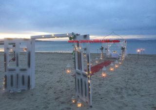 Çeşme kumsalda evlilik teklifi organizasyonumuzdan